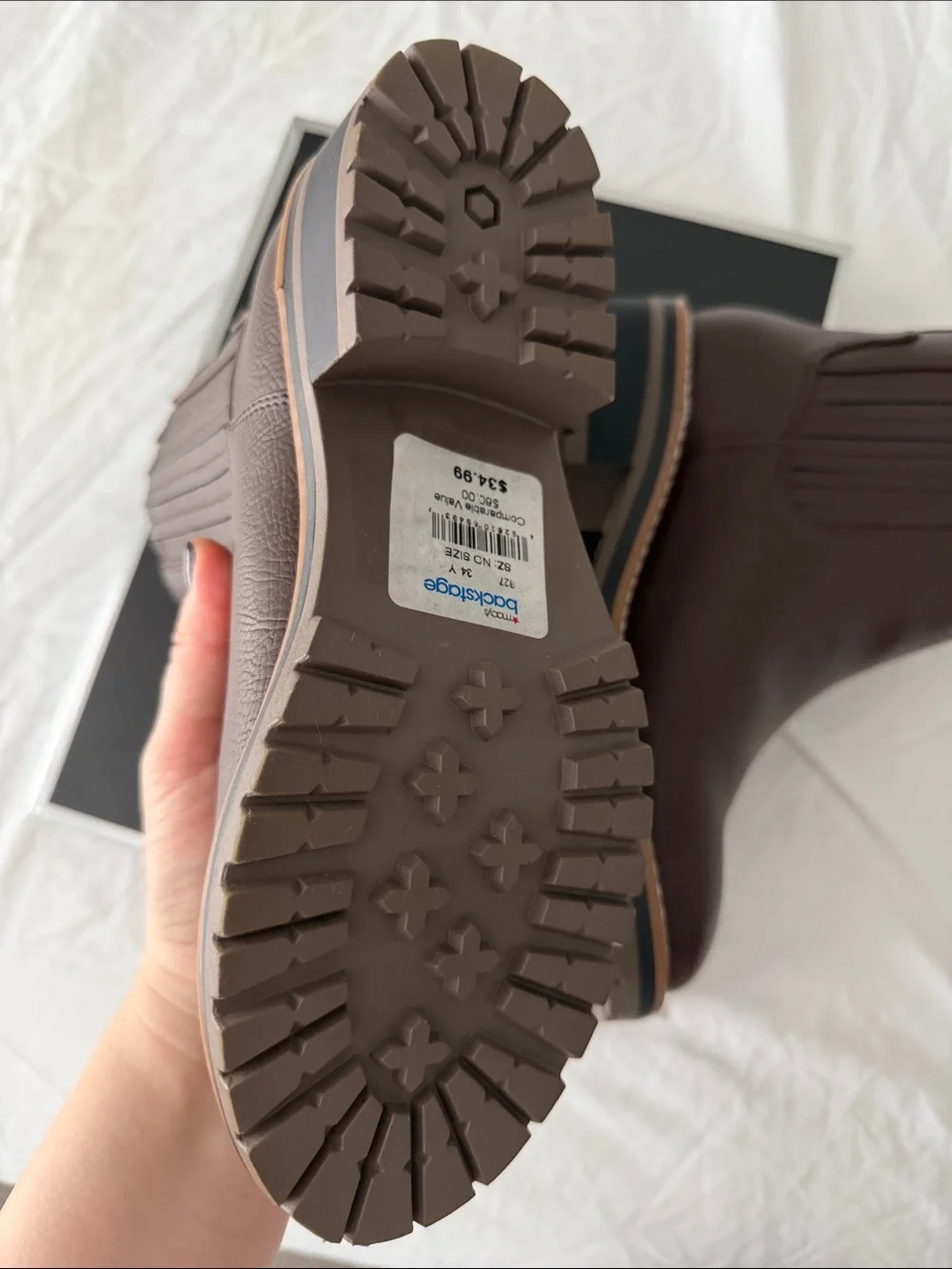 Kensie Men's Chukka Chelsea Boots in Dark Brown